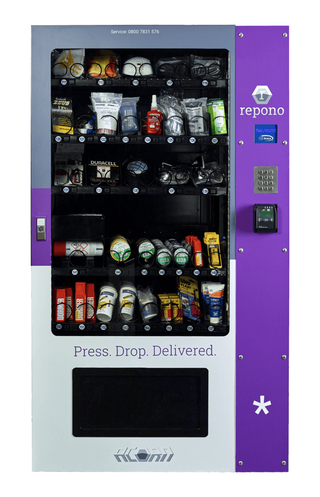 Acorn64cut1kT Repono industrial vending machine